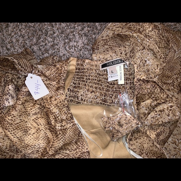 Strapless Short Dress - Picture 3 of 5